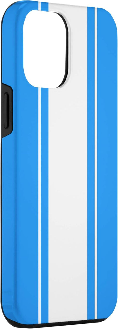 iPhone 12 Pro Max Case - Automotive Sport Racing Stripe Style for Rally Racing Enthusiasts
