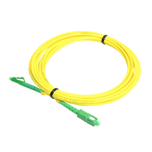 5M LC APC to SC APC Fiber Optic Patch Cable Single Mode Simplex Optical Patch Cord 9/125 m (16.4ft)