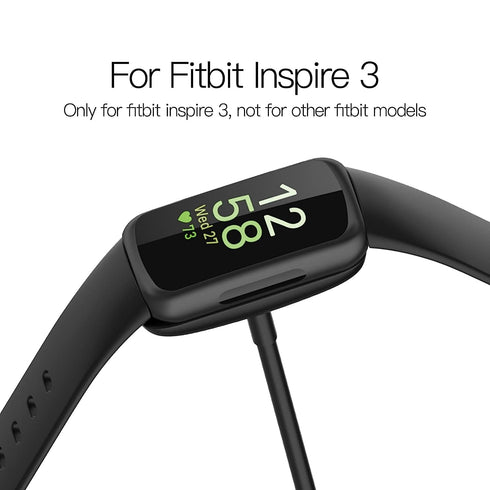 TUCANA USB Charger Cable Compatible for Fitbit Inspire 3