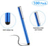 Outus 100 Pieces Stylus Pen, Slim Touch Screen Universal Capacitive Digital Pen, 10 Colors