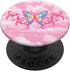 PopSockets PopGrip: Swappable Grip for Phones & Tablets - Tribal Tattoo Butterfly Pink 90's Soft Girl