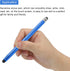 MECCANIXITY 4pcs Stylus Pens for Touch Screens, 8 Extra Tips Dual Rubber Tips Capacitive Universal Tablet Pen