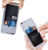 Phone Card Holder Stretchy Wallet Pocket Pouch Sleeve Adhesive Sticker Compatible with iPhone Samsung Galaxy - 3Pack
