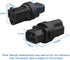 TEWOXIN 5 IEC320 C14 5-15R Plug,3-Prong 125V 15A,for PCS to Power Adapter US Standard Grounding Connector, Computer