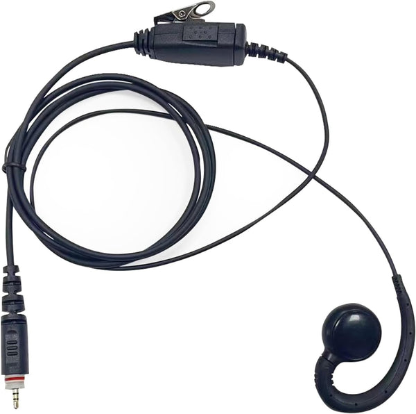 CLP1010e Earpiece CLP1080e C-Swivel Radio Earpiece Walkie Talkie Headset with PTT Mic for Motorola