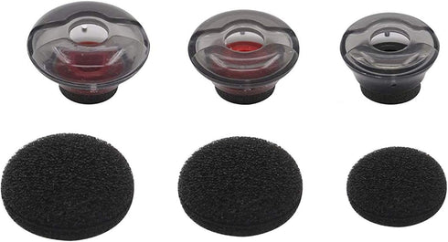 NETJNP Parts - 6pcs S/M/L Sizes Ear Gels for Plantronics Voyager 5200-5220 Replacement Kit with Foams