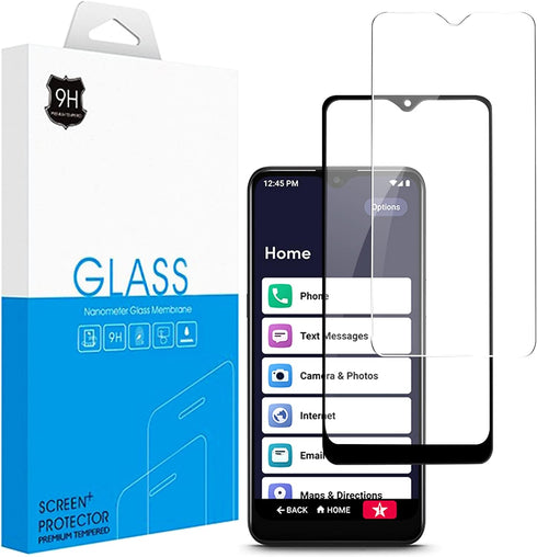 Ailiber (2 Pack) Compatible with Lively Smart Screen Protector, Jitterbug Smart3 5007S, Anti-Scratch, HD Clear, Bubble