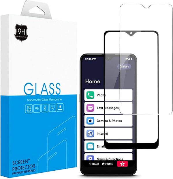 Ailiber (2 Pack) Compatible with Lively Smart Screen Protector, Jitterbug Smart3 5007S, Anti-Scratch, HD Clear, Bubble