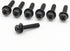 Replacement Screws, 1 Set of Metric Screws (Model RS-204014), Pan Head - Philips Drive - Black Plated (Pack of 7)