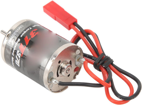RiToEasysports Motor,370 31T Stainless Steel RC High Torque Low Noise Motor for Remote Control Boat