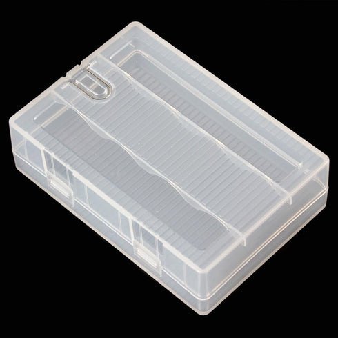 OriGlam Hard Plastic Battery Organizer, Storage Case for 4 x 26650 Batteries