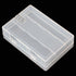 OriGlam Hard Plastic Battery Organizer, Storage Case for 4 x 26650 Batteries