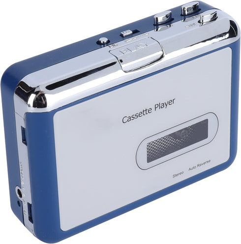 Portable Bluetooth Cassette Player, Auto Reverse Walkman Tape Recorder with Headphone Speaker Output