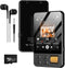 AGXOV 128GB MP3 Player with Bluetooth 5.4, Music Player with Built-in HD Speaker,