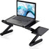 Lovinouse Upgraded Adjustable Aluminum Laptop Desk, with Cooling Fan, Mouse Pad, Notebook, MacBook