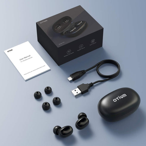 Otium Wireless Earbuds Bluetooth 5.0 Headphones with Deep Bass, 3D Stereo Sound, Mini Headsets, 40H Playtime, IPX7
