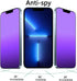 2 PCS Anti-Blue Privacy Matte Tempered Glass for iPhone 13 Pro Max/iPhone 14 Plus Anti-Glare Anti-Spy Screen Protector Film 6.7 inch
