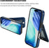KIHUWEY 17 6.3 Inch for iPhone Case Wallet Compatible with MagSafe Wireless Charging, Credit Card Holder, RFID Flip