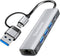 Denlane USB C USB 3.0 to Ethernet Adapter, 5 in 2 Gigabit USB
