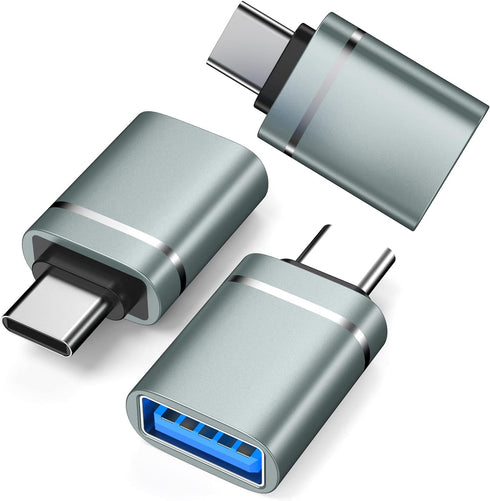 USB C to USB Adapter 3-Pack, USB C Male to USB 3.0 Female Adapter for iMac 2021, iPad Pro 2021, MacBook Pro, Air 2020