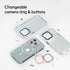 RhinoShield Crystal Clear Case for iPhone 15 | Advanced Yellowing Resistance, High Transparency, Customizable Clear Case