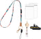 WK IEASON Lanyard Neck Strap Keychain, ID Holder, Keyring, Keys Badge Holder, Phone Camera Strap Holder, Pen Holders