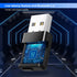 Upgrade Bluetooth Adapter for PS5, PS4, Switch, Mac, PC, Plug & Play Mini USB Audio Adapter for Gaming & Music