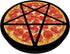 Pentagram Pizza Satanic Occult Metal Hail Satan Eat Pizza PopSockets Swappable PopGrip