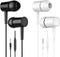 Koeleuok Wired Earbuds with Microphone - HD Stereo Sound, Deep Bass, Clear Calls,