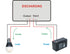 DC 0-90V 0-30A Power Combo Meter for Voltage Current Capacity Battery Charge Discharge Monitor