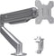 Suptek Monitor Mount, Gas Spring Single Monitor Arm Desk Mount, Fully Adjustable Fits 17-27 inch Monitors, Weight