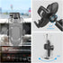 DYT Car Phone Holder Mount, Upgraded-Bumpy Roads Friendly, 3 in 1 Phone Mount for Car Dashboard Windshield Air Vent,