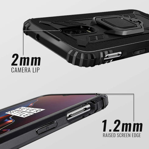 Shields Up OnePlus 7/6T Carbon Case, 10ft Drop Tested, Ultra Slim, Lightweight, Scratch Resistant, Shockproof