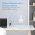 Mamerry 7, 7 7 Saving(2 Pack) Outlet Wall Mount for eero Stand Bracket Holder Compatible with eero Dual-Band Mesh Wi-Fi
