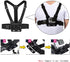 VVHOOY Action Camera Accessories - Head Strap Mount Chest Harness Compatible with AKASO, GoPro HERO, and More