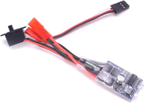 YoungRC 30a 1/16 18 24 Brake(Pack 2 RC Brushed ESC Motor Speed Controller for Car and Boat Tank W/o of Pcs)
