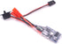 YoungRC 30a 1/16 18 24 Brake(Pack 2 RC Brushed ESC Motor Speed Controller for Car and Boat Tank W/o of Pcs)