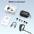 Callez Bluetooth Headset V5.0, CVC8.0 Dual Mic Noise Cancelling Wireless Earpiece for iPhone Android Cell Phone Trucker