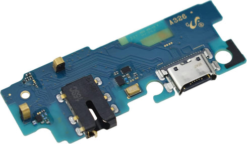 USB Charging Port Replacement Part Assembly Board for (US Version) Samsung Galaxy A32 5G SM-A326U with Microphone Headphone Jack and Tool Kit