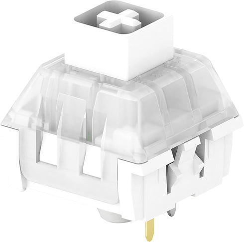 Kailh Box White Clicky Switch Mechanical Keyboard Switches for Gaming & Typing