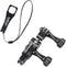 SUREWO Dual Rotating Extension Arm Mount for GoPro Hero 13 12 11 10 9 8 7 6 5 Black, DJI Osmo Action 2, AKASO, Campark