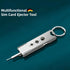 YePeiJun 7 1 Multifunctional Sim Card Ejector Tool in Pocket Tool with Sim Card Pin Nail File Screwdriver Knife Bottle