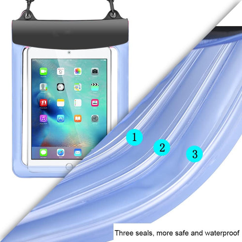 Waterproof Tablet Case Dry Bag Pouch for iPad 10.2, 9.7, Pro 11, 12.9, Galaxy Tab A8, Fire HD 10