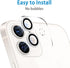 ?3 Pack? Tempered Glass Camera Lens Protector for iPhone 12 6.1", Ultra HD, 9H Hardness, Anti-Scratch, Easy to Install
