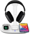 Headphone Stand with 4 in 1 Wireless Charger - Headset Holder & Station Dock for Apple Watch, AirPods Max/Pro/2/iPhone