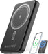 TONKEE Magnetic Power Bank 5000mAh,Magnetic Portable Charger for iPhone with Type-C Cable,Slim Portable