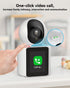 TMEZON Video Pet Dog Camera, Indoor Two Way Wireless Security Camera Monitor 1080P with Phone App, Motion Detection,