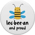 Lesbeean and Proud Bee Lesbian Pop Socket, Gay Pride LGBT PopSockets Standard PopGrip