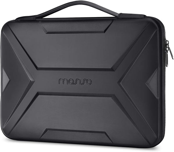 MOSISO 15.6 inch Laptop Sleeve, Waterproof Shockproof Artistic Geometric EVA Bag with Handle for MacBook Pro 16, HP,