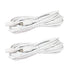2pcs 1m 3.3ft DC Extension Cable 12V Extension Cord DC 5V-24V Power